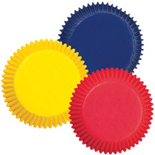 Mini Cápsulas cupcakes colores primarios (100 uds)