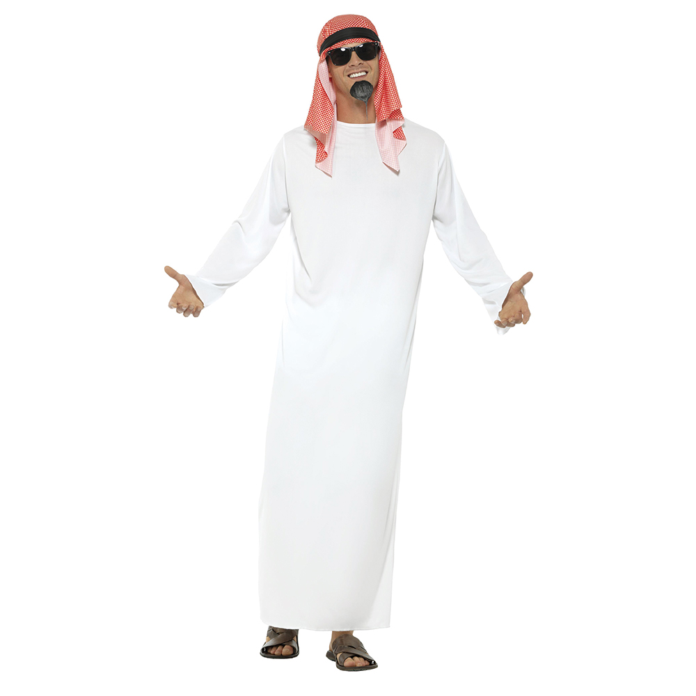 Disfraz Hombre Jeque Árabe Adulto】- ⭐Miles de Fiestas⭐ - 24 H ✓