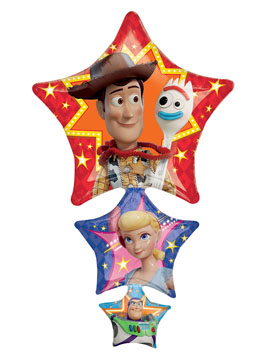 Globo Foil Estrellas Toy Story 1 m