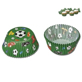 Mini Cápsulas para Cupcakes Football Städter