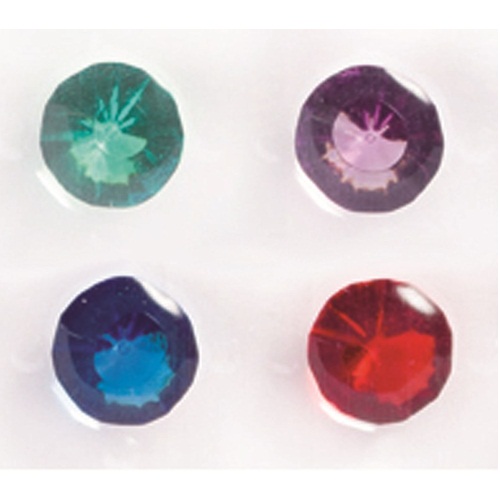 Diamantes comestibles de colores