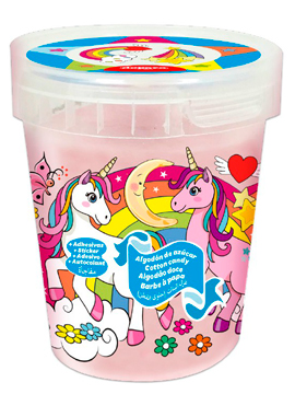 Algodón de Azúcar Unicornio con sorpresa