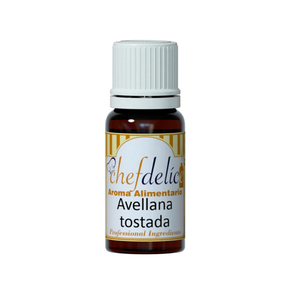 Aroma Concentrado Avellana Tostada 10 ml - Chefdelice