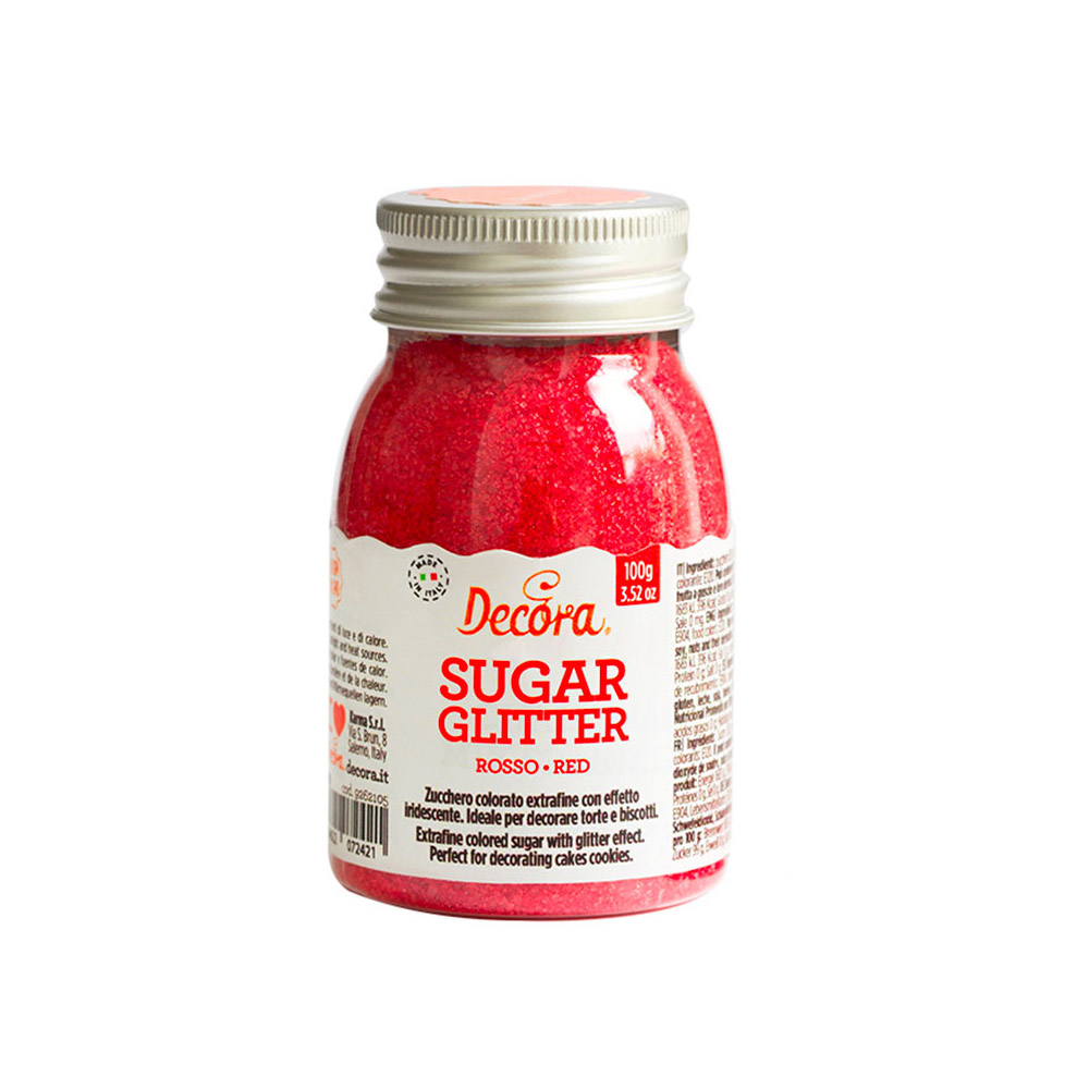 Azúcar Brillante Rojo 100 gr