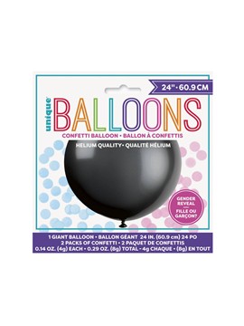 Globo Revelación de Sexo con Confeti 60 cm 