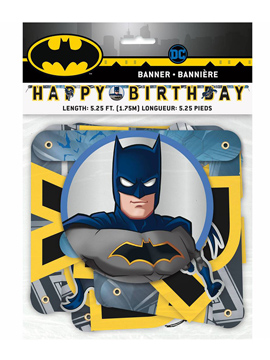 Guirnalda Happy Birthday Batman
