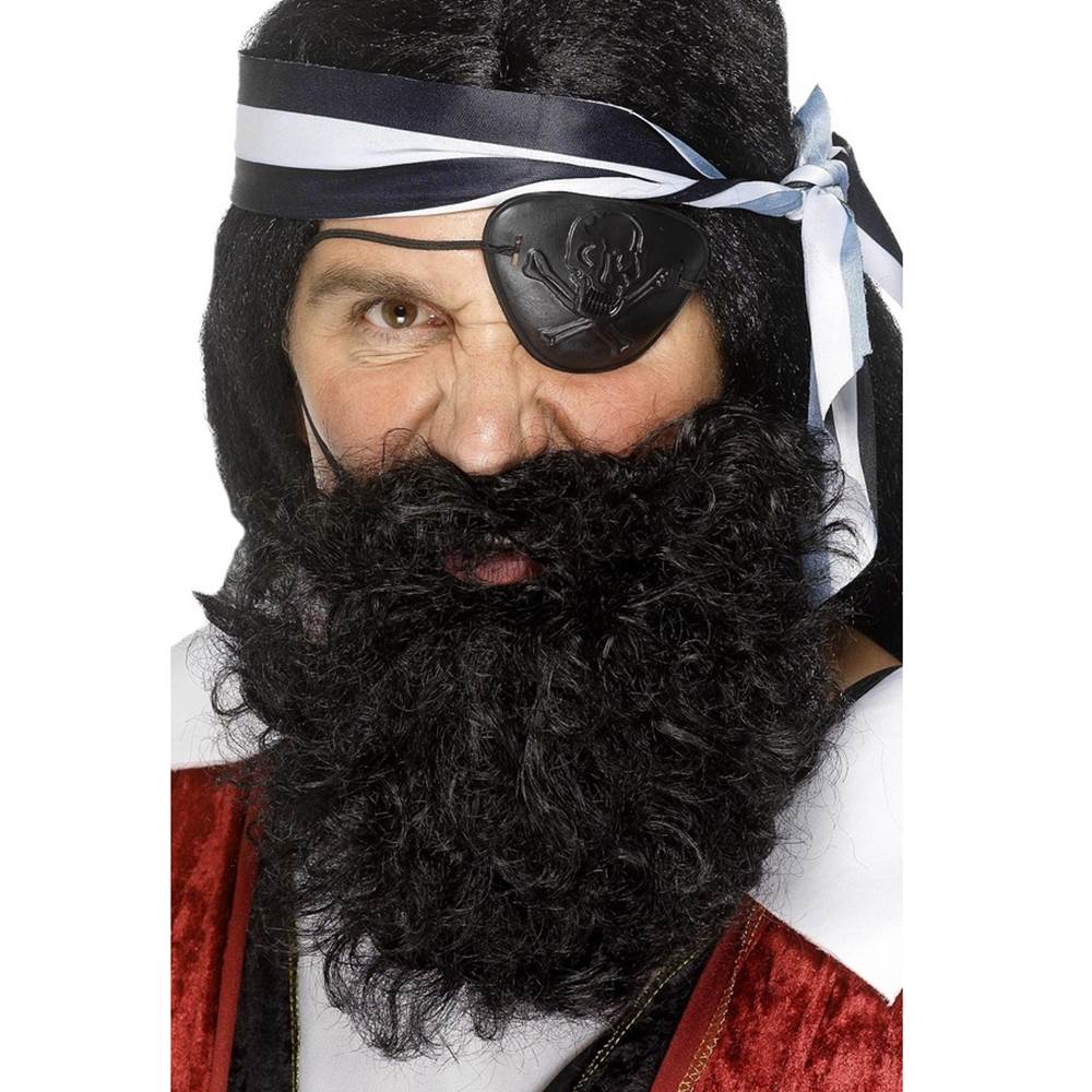 Barba de Pirata Deluxe Negra