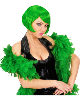 Boa de Plumas Verde 66gr