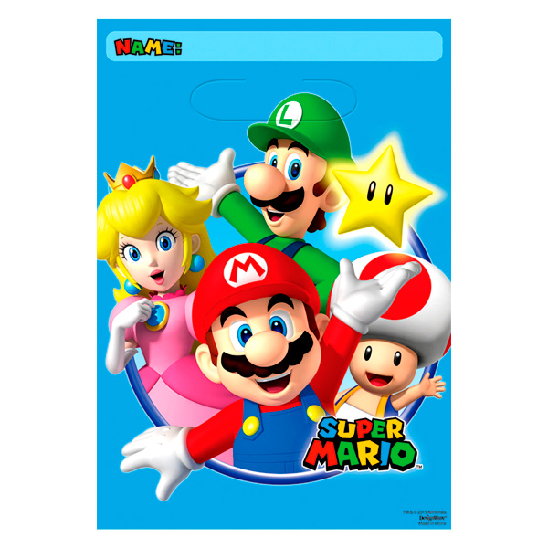 Bolsas para Chuches Super Mario