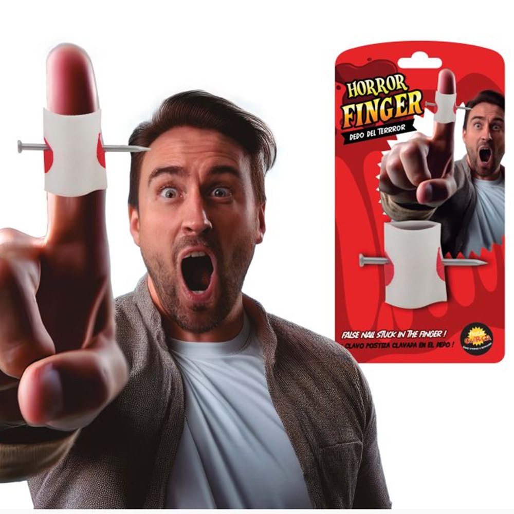 Broma Clavo que Atraviesa el Dedo