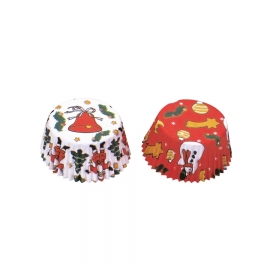 Mini Cápsulas cupcakes Navidad (50 uds)