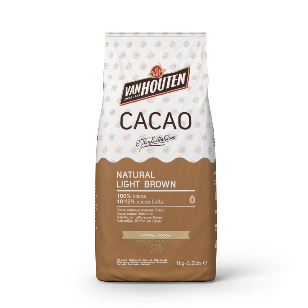 Cacao en Polvo Natural Light Brown 1 kg