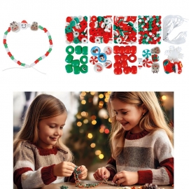 Caja de 450 piezas para pulseras de Navidad – DIY