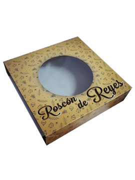 Caja para Roscón de Reyes 27 cm
