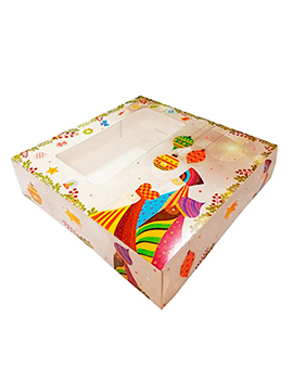 Caja para Roscón de Reyes de 23 cm