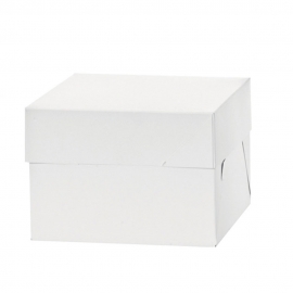 Caja para Tartas Blanca 30 x 30 x 15 cm de alto