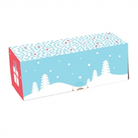 Caja para Tronco de Navidad Snow 35 cm