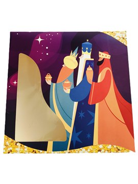 Caja Roscón de Reyes 35 cm