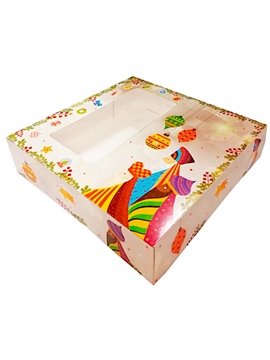 Caja para Roscón de Reyes de 35 cm