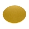 Cake Drum Redondo Dorado 33cm