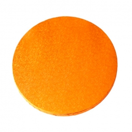 Cake Drum Redondo Naranja 35 cm