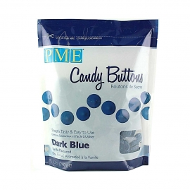 Candy Buttons color Azul Marino 340 gr - PME