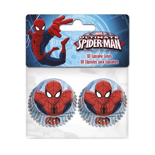 Cápsulas minicupcakes Spiderman