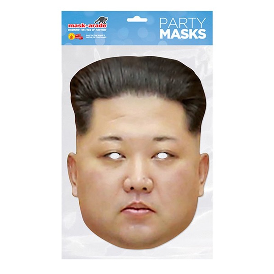 ▷ Careta de Cartón Kim Jong Un Adulto 🎉 - Envío 24 h ✓
