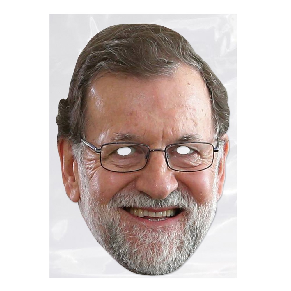 Elecciones 20 N 2011 Alco Careta de Mariano Rajoy con gafas 