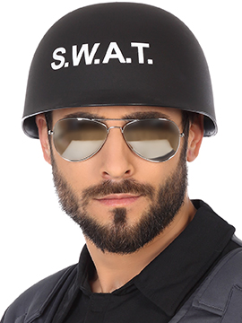 Casco Negro SWAT