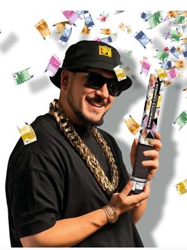 Cañón confeti Euros