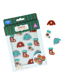 Set de 12 adornitos de Navidad - PME