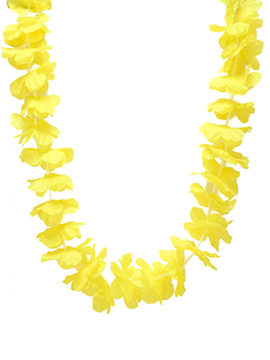 Collar Hawaiano Amarillo