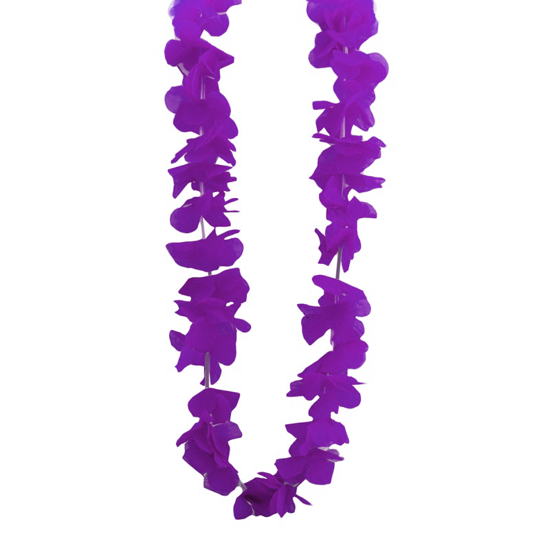 Collar Hawaiano Violeta