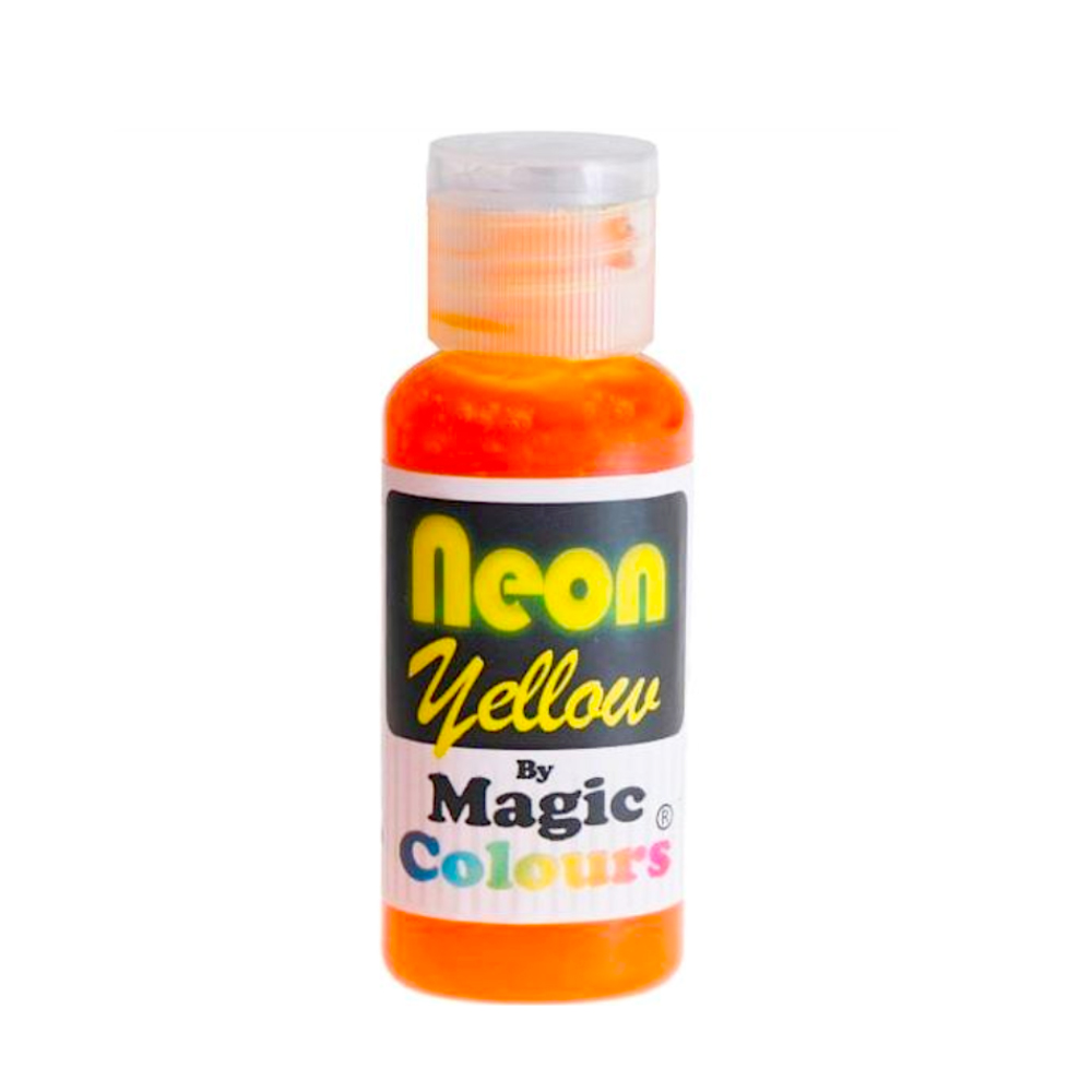 Colorante en Gel Neon Magic Colours Amarillo 32 gr