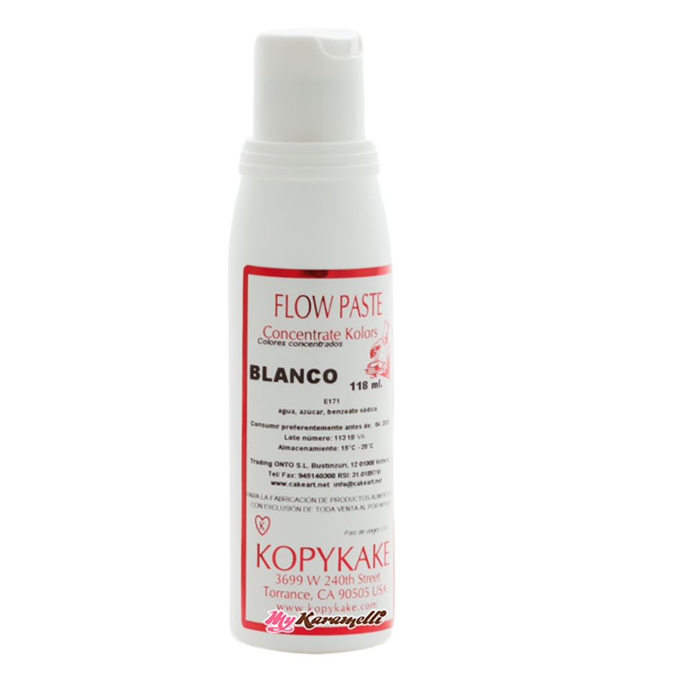 Colorante en Pasta Blanco Kopykake 118 ml