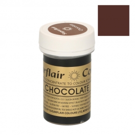 Colorante en pasta color Marrón Chocolate Sugarflair