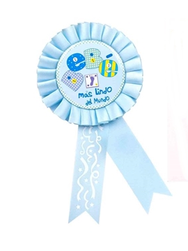 Condecoración Bebé Azul