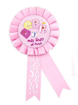 Condecoración Bebé Rosa