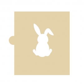 Stencil Conejo Sentado 5 cm