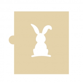 Stencil Conejo de Pascua 5 cm