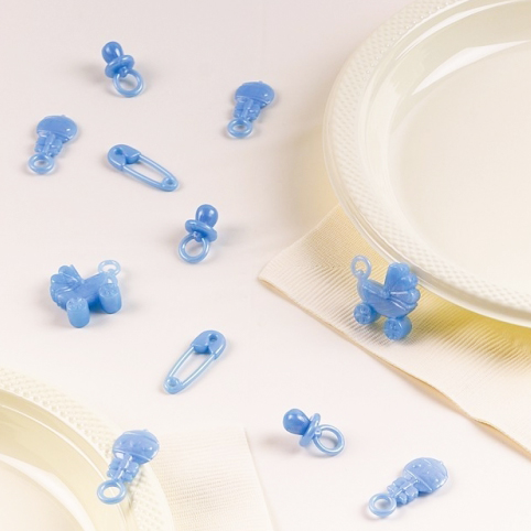 Confeti de mesa Bebé Azul