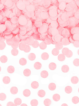 Confeti de Papel Círculo Rosa Claro 15 gr