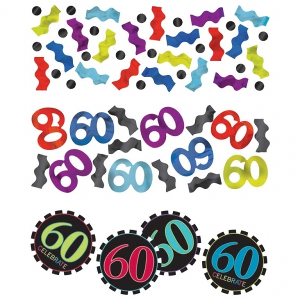Confetti 60 Cumpleaños