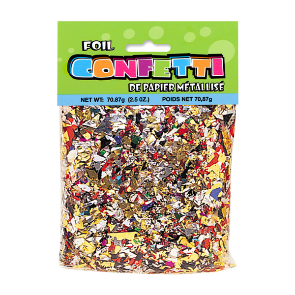 Confetti Metalizado Multicolor