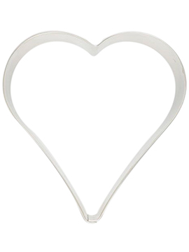 Cortador de Galletas Corazón 10 cm