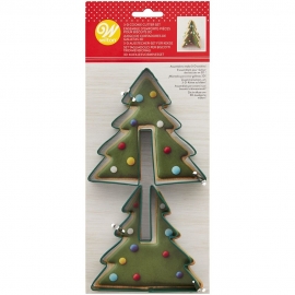 Cortador Árbol de Navidad 3D 2 ud - Wilton