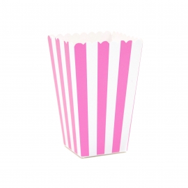 Juego de 12 Recipientes para Palomitas Rosa