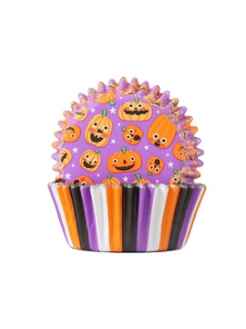 Cápsulas para Cupcakes Jack O Lantern 60 ud - PME