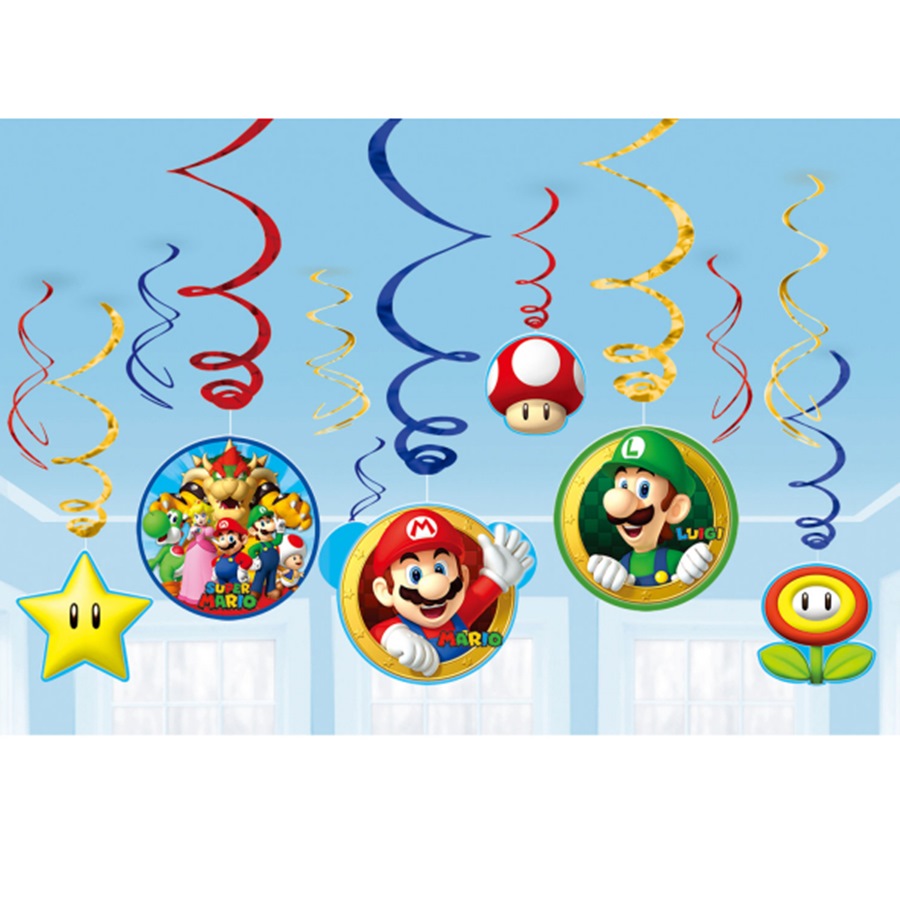 Cumpleaños Mario Bros. Artículos para fiesta temática de Super Mario